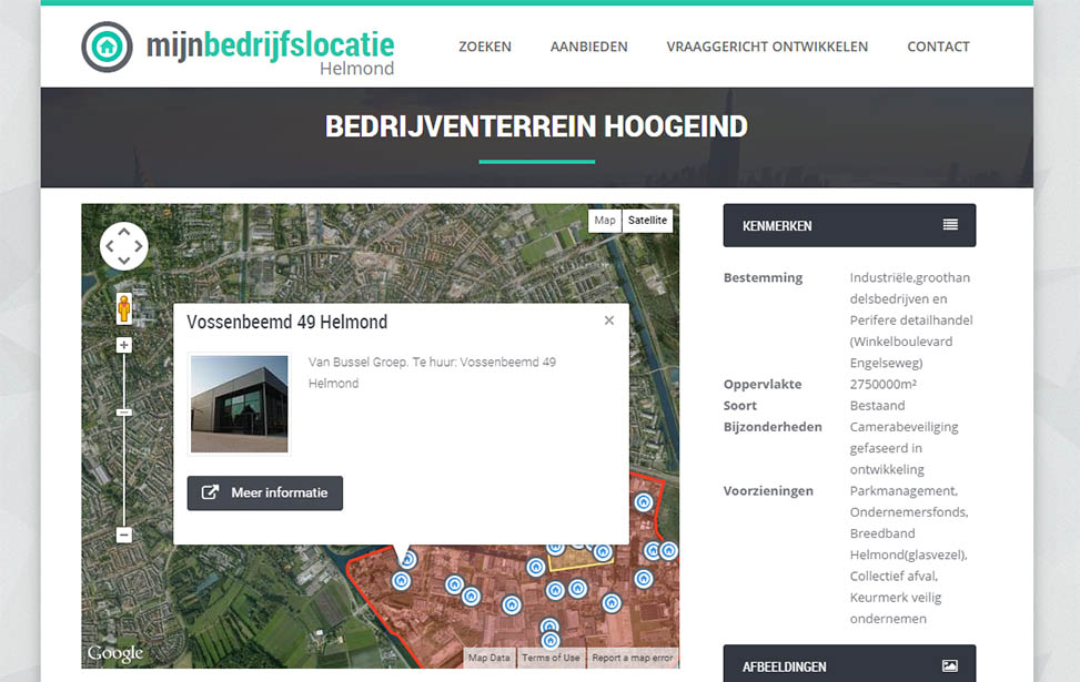 Mijn bedrijfslocatie